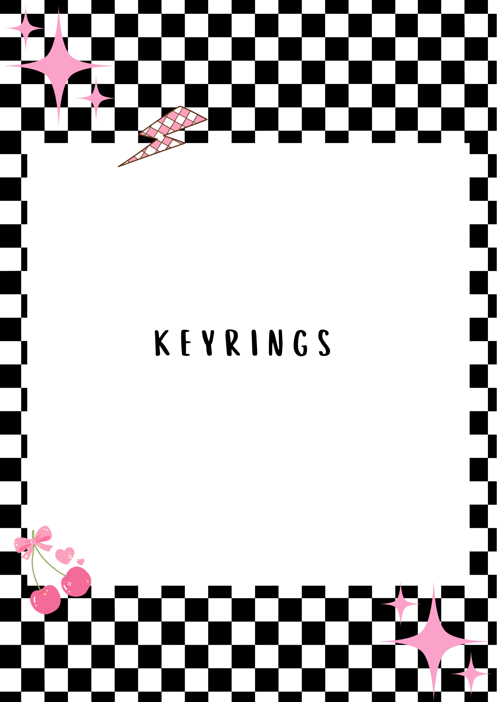 Beadable Keyrings