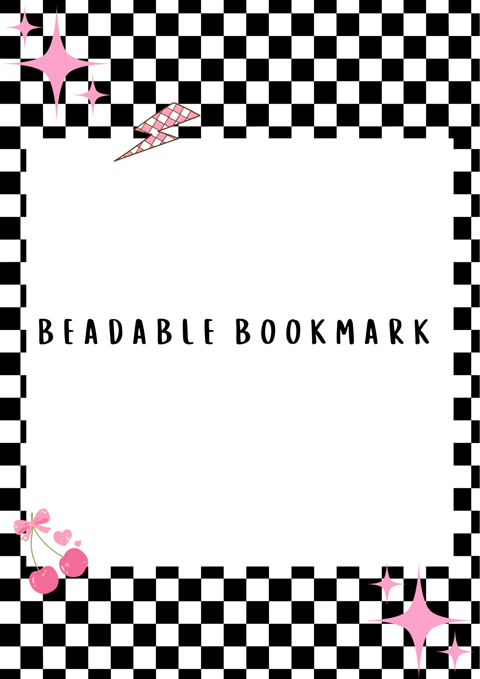 Beadable Bookmarks